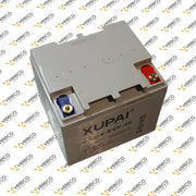 Siva AGM baterija Xupai 12V 45Ah za električna vozila iz kuta s vidljivim priključcima
