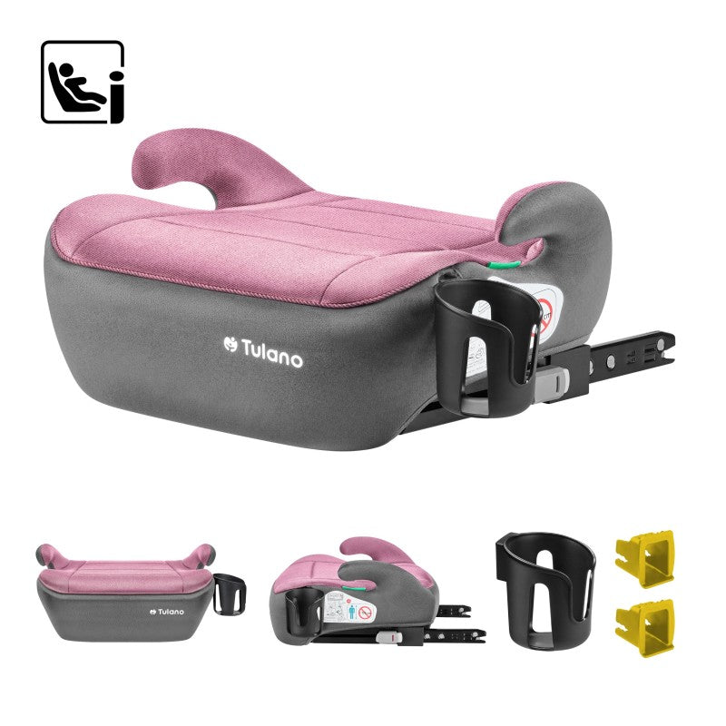 Autosjedalica Tulano Cabby 30 Pink-Grey - slika 4