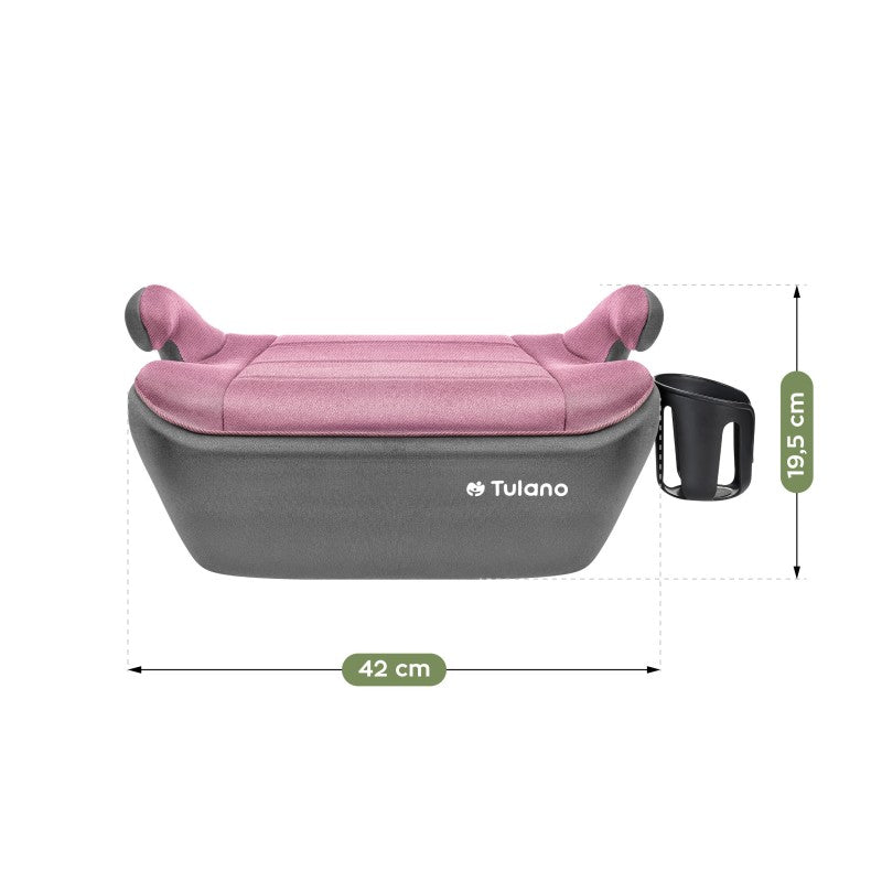 Autosjedalica Tulano Cabby 30 Pink-Grey - slika 9