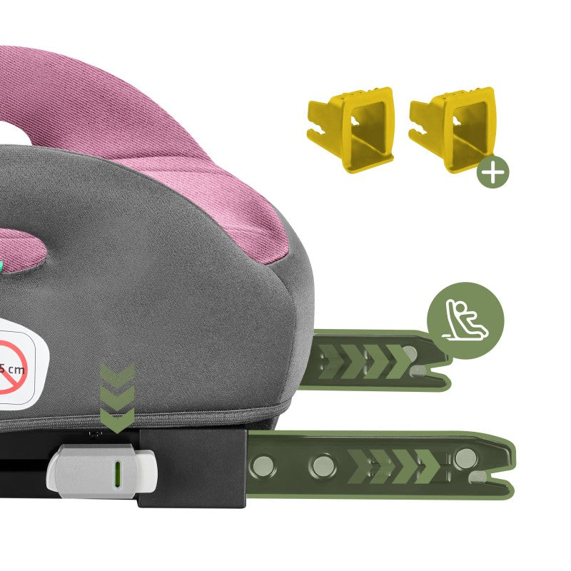 Autosjedalica Tulano Cabby 30 Pink-Grey - slika 13
