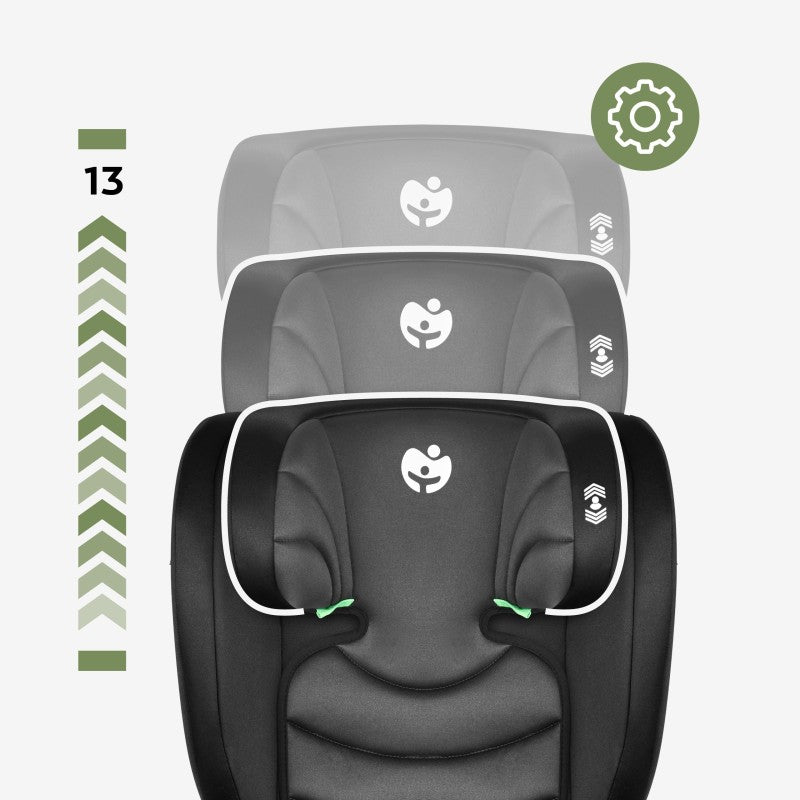 Tulano Joy 20 Black-Grey Autosjedalica - slika 9