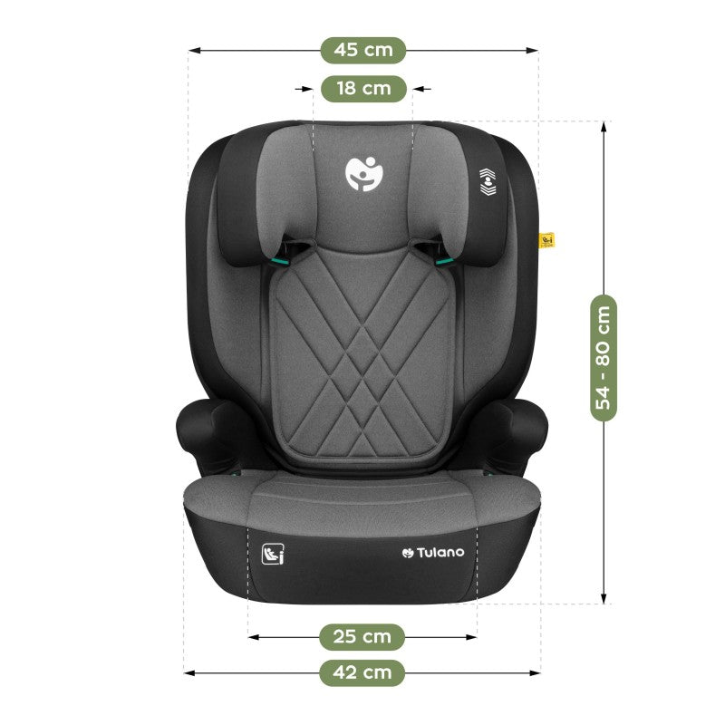 Autosjedalica Tulano Joy 45 Grey - slika 19