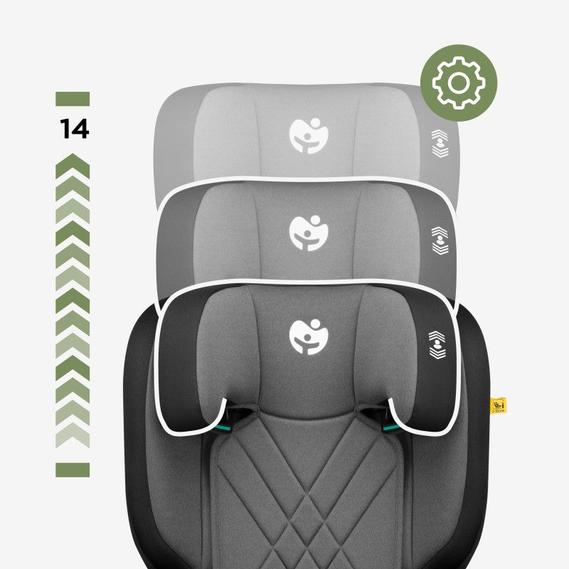 Autosjedalica Tulano Joy 45 Grey - slika 21