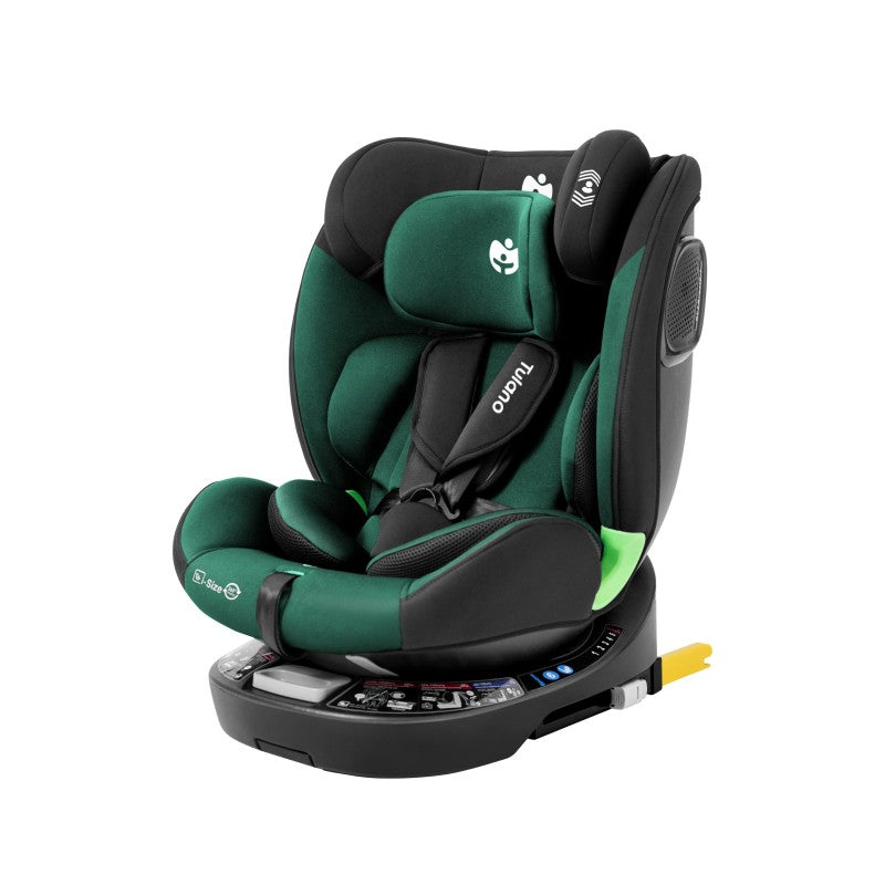 Tulano rotirajuća autosjedalica Loom 35 Black Green - slika 1