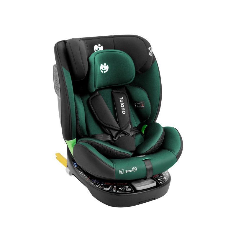 Tulano rotirajuća autosjedalica Loom 35 Black Green - slika 2