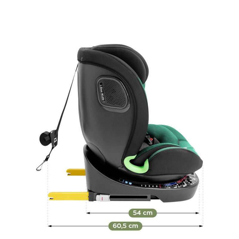 Tulano autosjedalica rotirajuća Loom 35 Black Green - slika 7