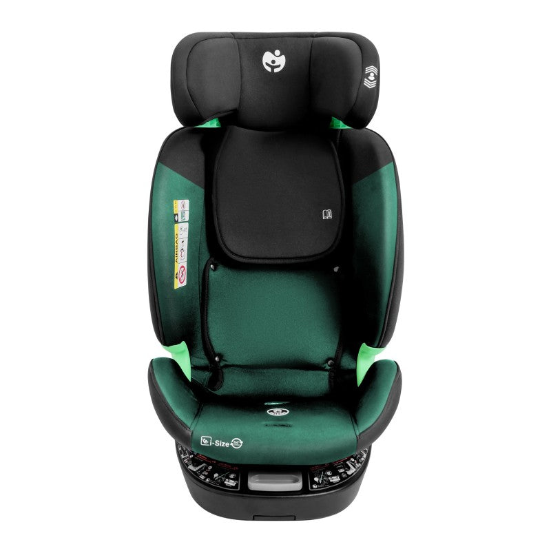 Tulano rotirajuća autosjedalica Loom 35 Black Green - slika 22