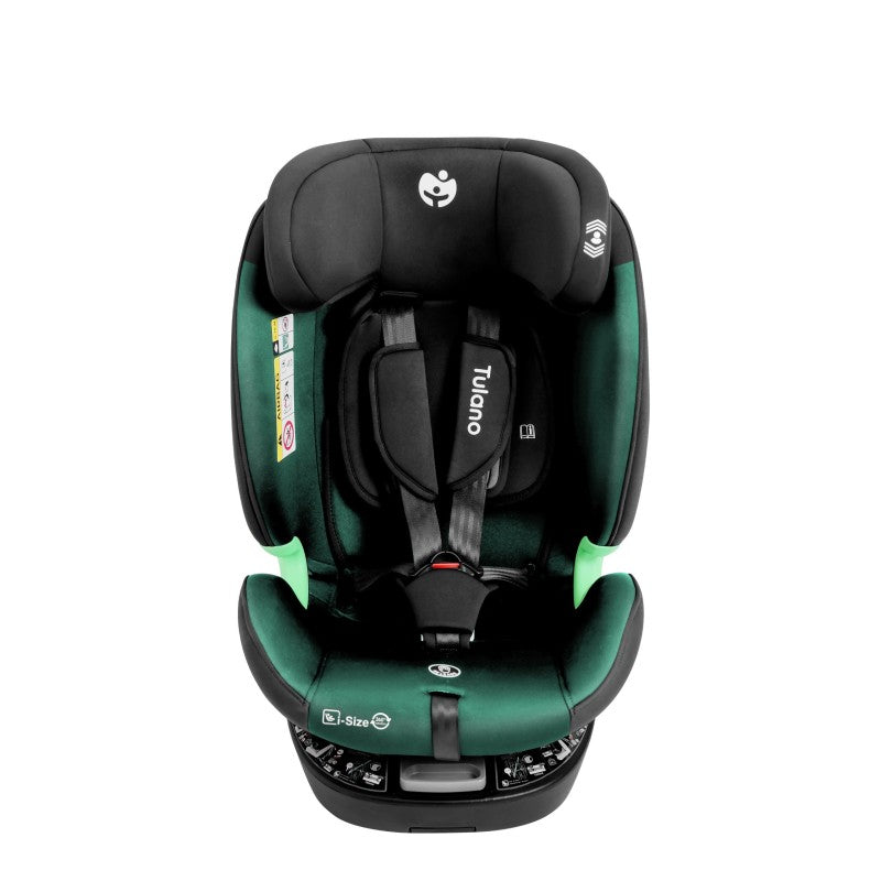 Tulano rotirajuća autosjedalica Loom 35 Black Green - slika 23