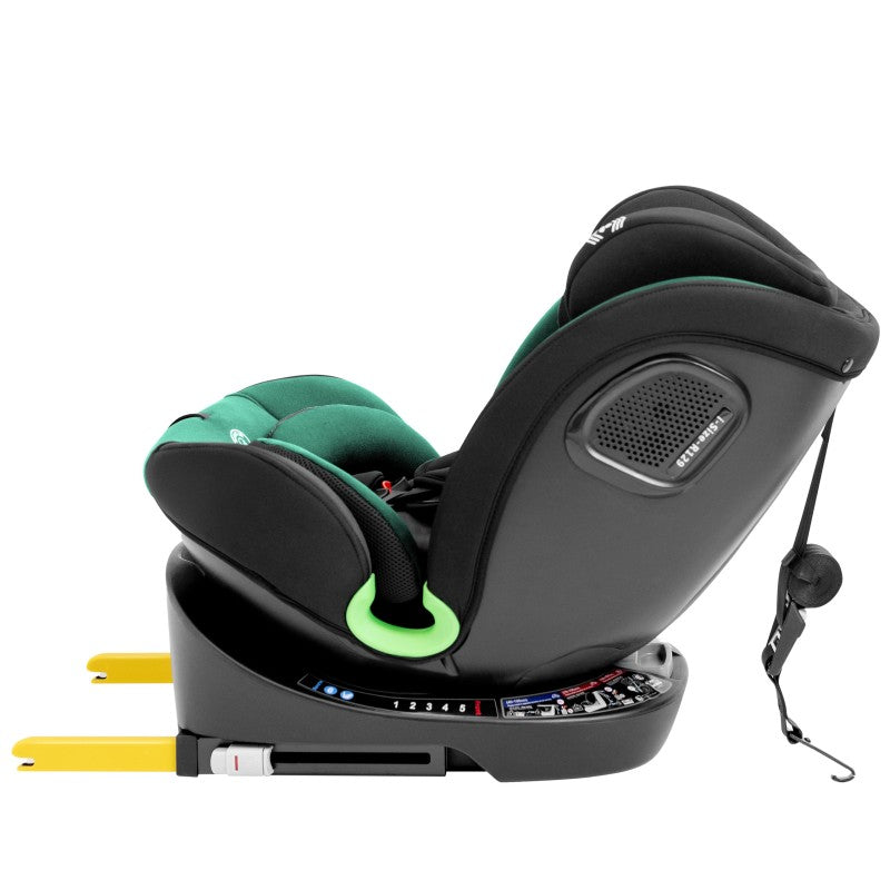 Tulano rotirajuća autosjedalica Loom 35 Black Green - slika 27