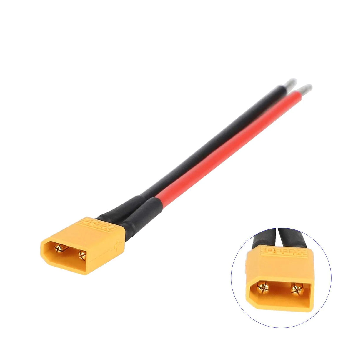 Baterijski kabel s muškim XT30 priključkom, 14 AWG – 5/6