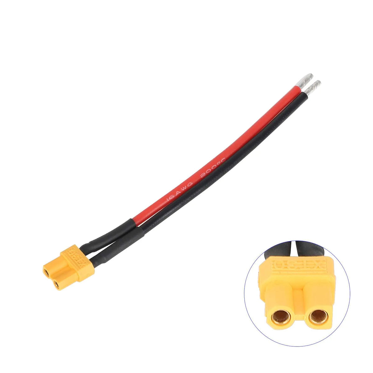 Baterijski kabel sa ženskim XT30 priključkom, 14 AWG – 5/6