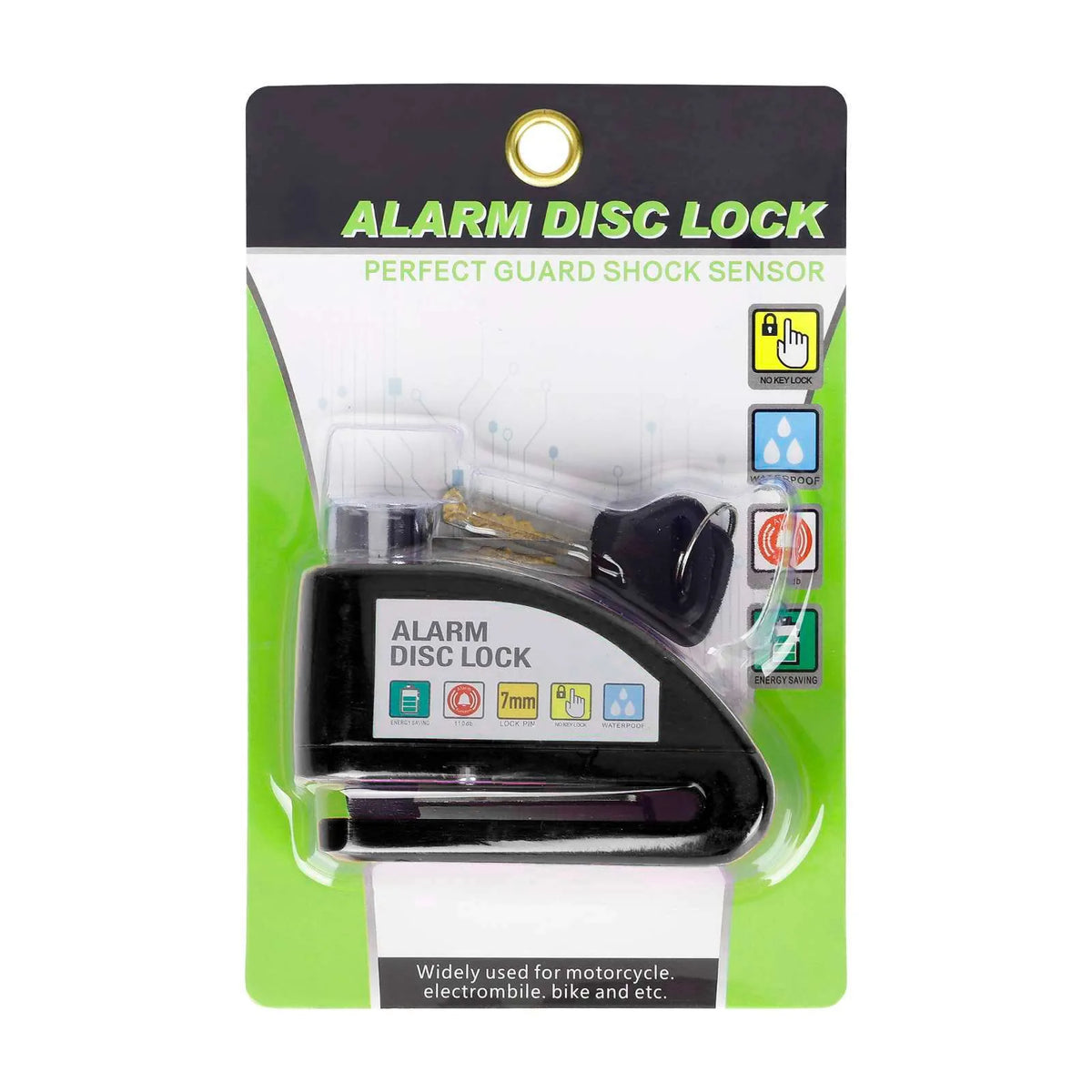Crna alarmna brava za kočioni disk – 6/6