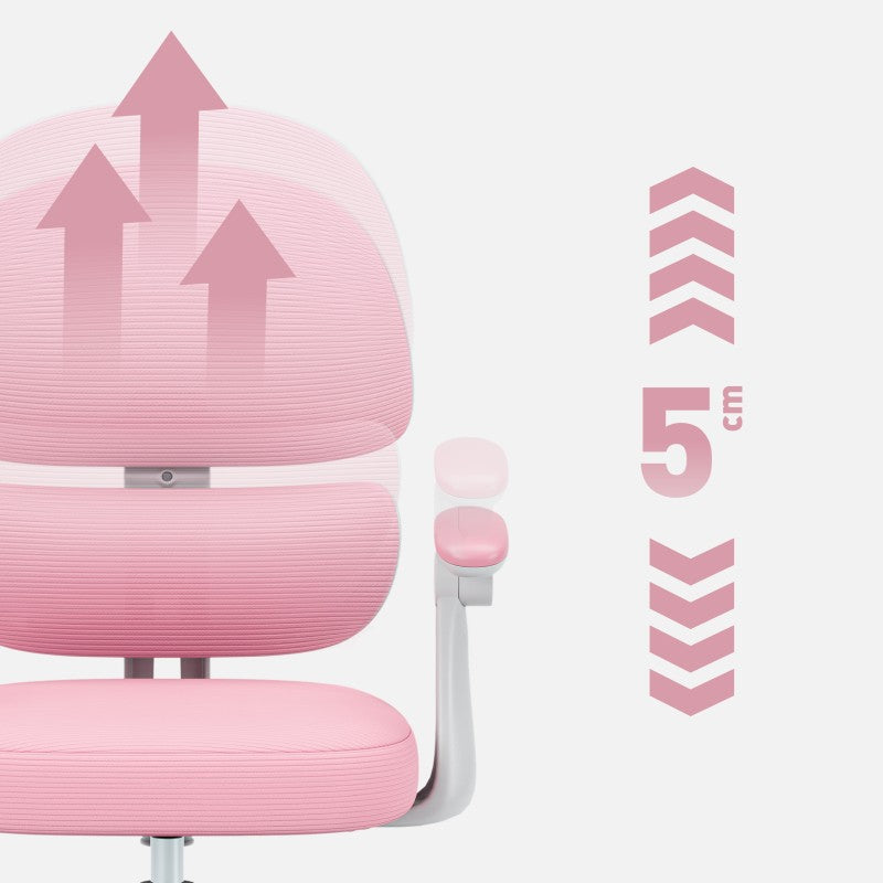 Mark Adler Dječja ergonomska stolica Junior 4.4 Pink - slika 11