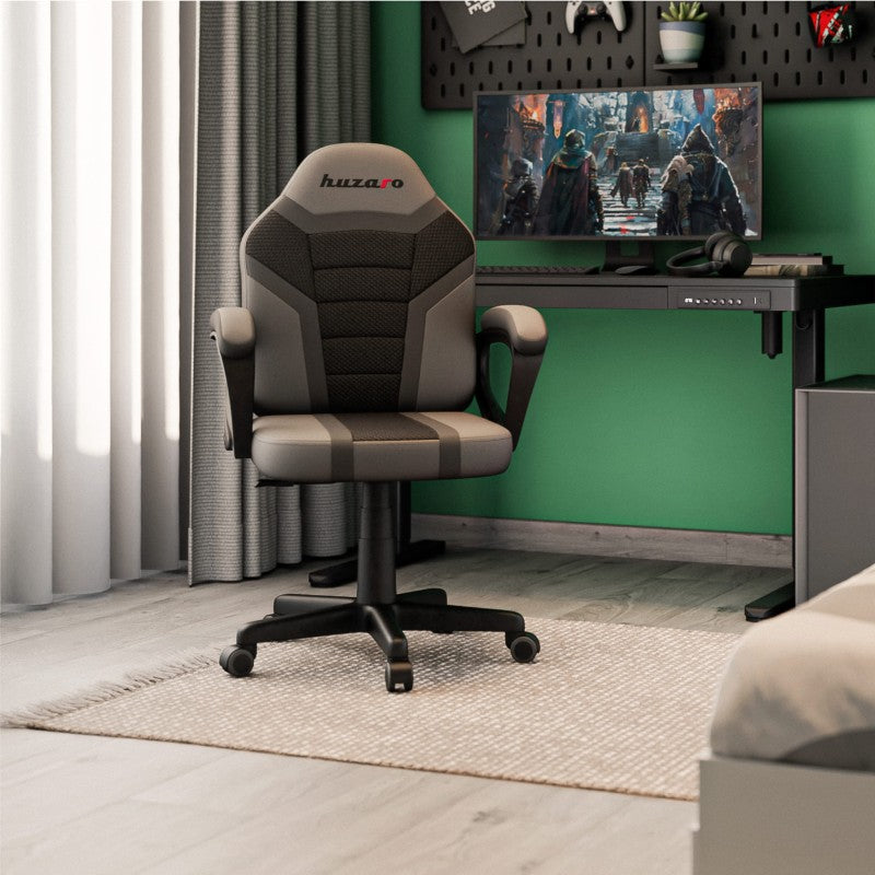 Huzaro Ranger 1.0 Grey Mesh gaming stolica za djecu - slika 3