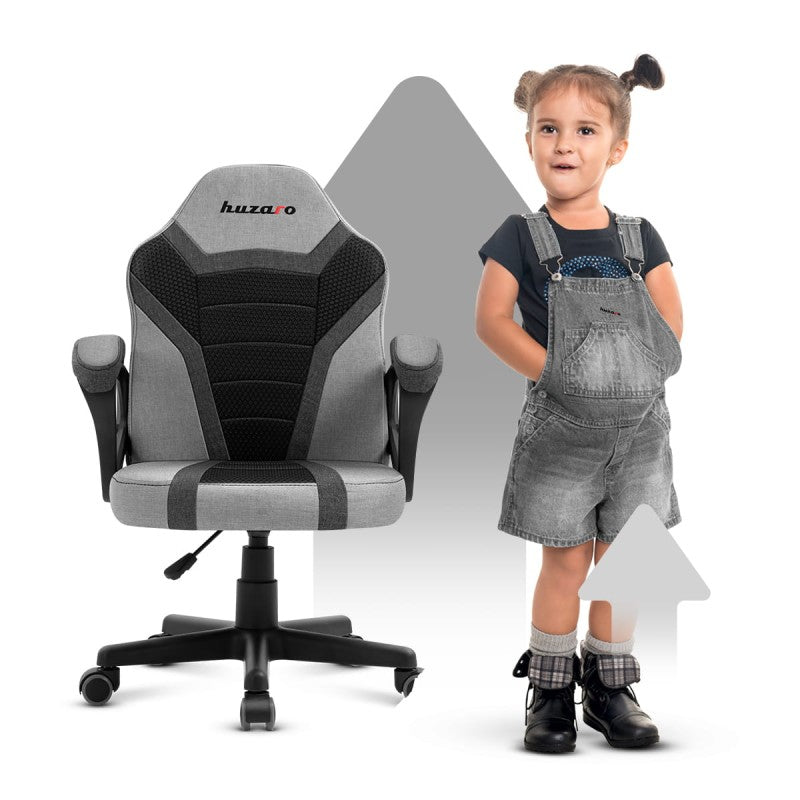 Huzaro Ranger 1.0 Grey Mesh gaming stolica za djecu - slika 11