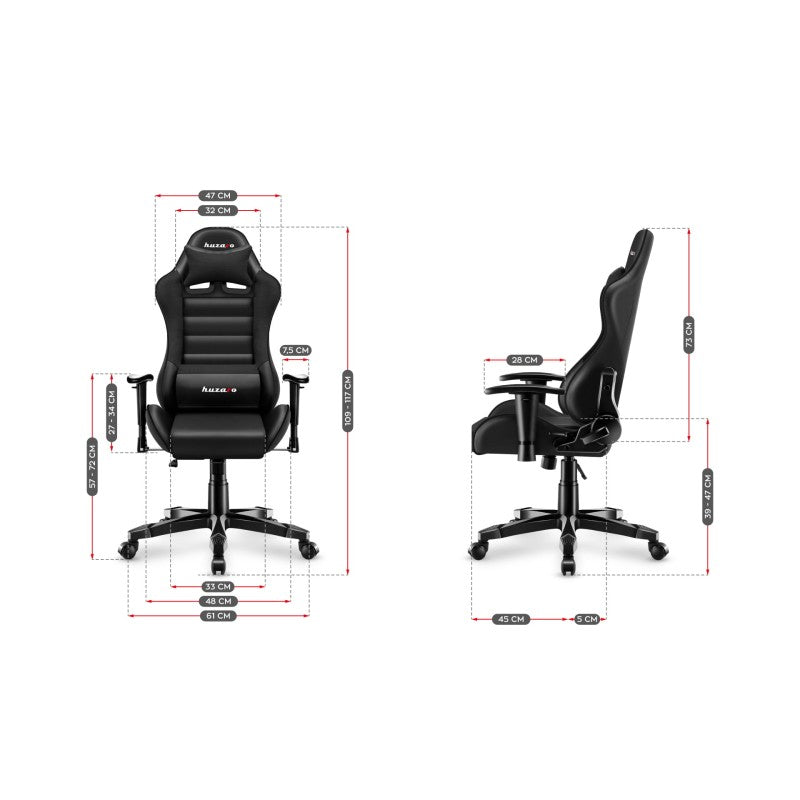 Dječja gaming stolica Huzaro Ranger 6.0 Black - slika 18