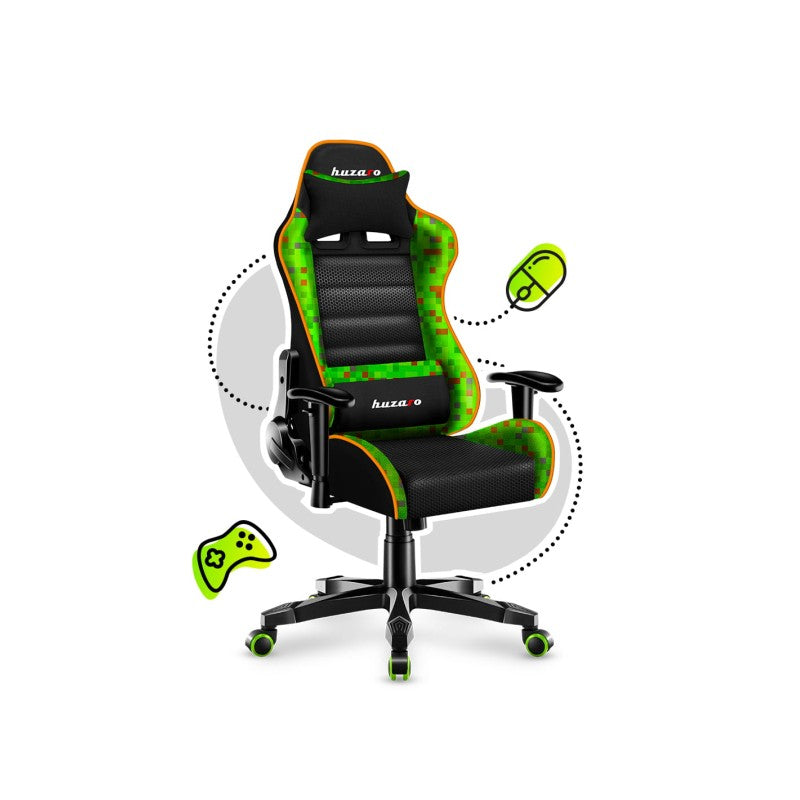 Huzaro Ranger 6.0 Pixel Mesh gaming stolica za djecu - slika 2