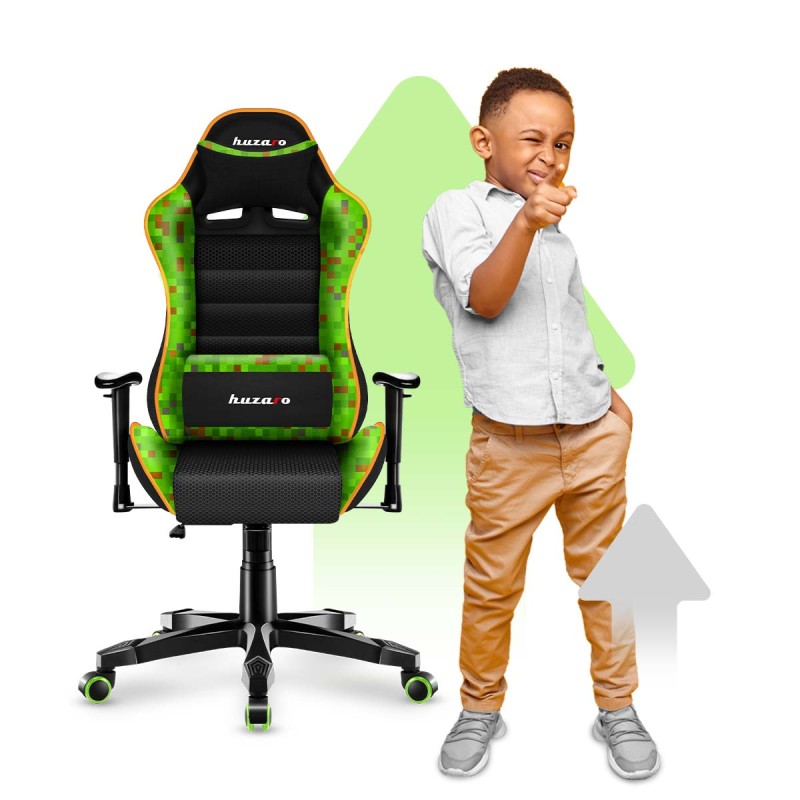 Huzaro Ranger 6.0 Pixel Mesh gaming stolica za djecu - slika 4