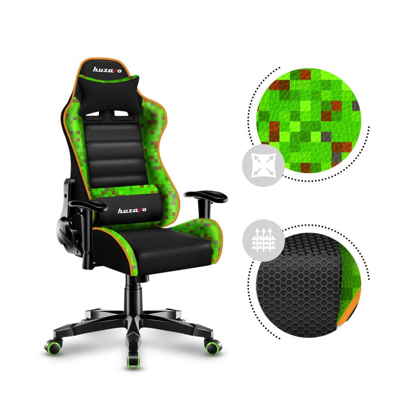 Huzaro Ranger 6.0 Pixel Mesh gaming stolica za djecu - slika 9