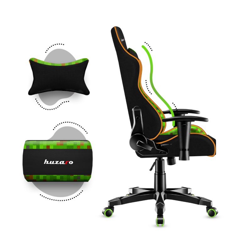 Huzaro Ranger 6.0 Pixel Mesh gaming stolica za djecu - slika 10