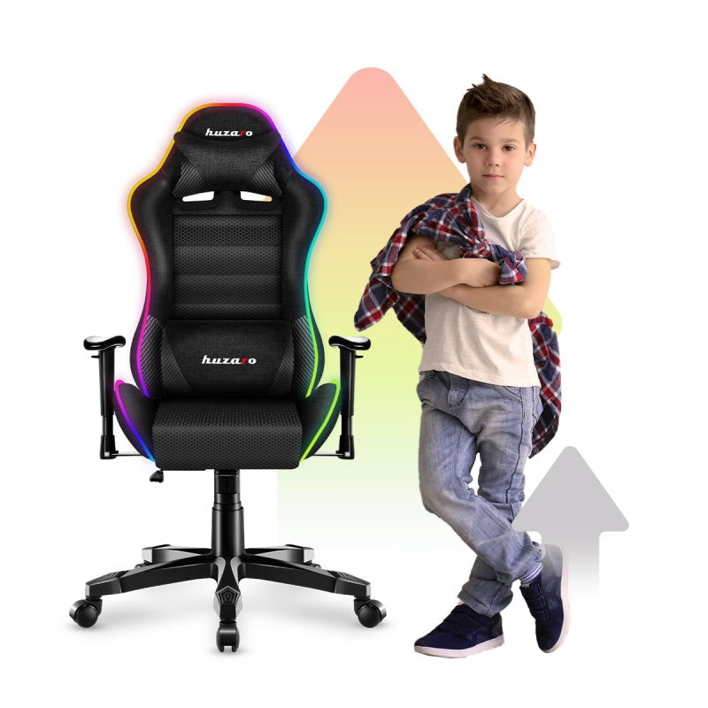 Huzaro Ranger 6.0 RGB Mesh gaming stolica za djecu - slika 4