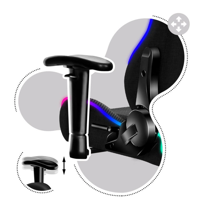 Huzaro Ranger 6.0 RGB Mesh gaming stolica za djecu - slika 15