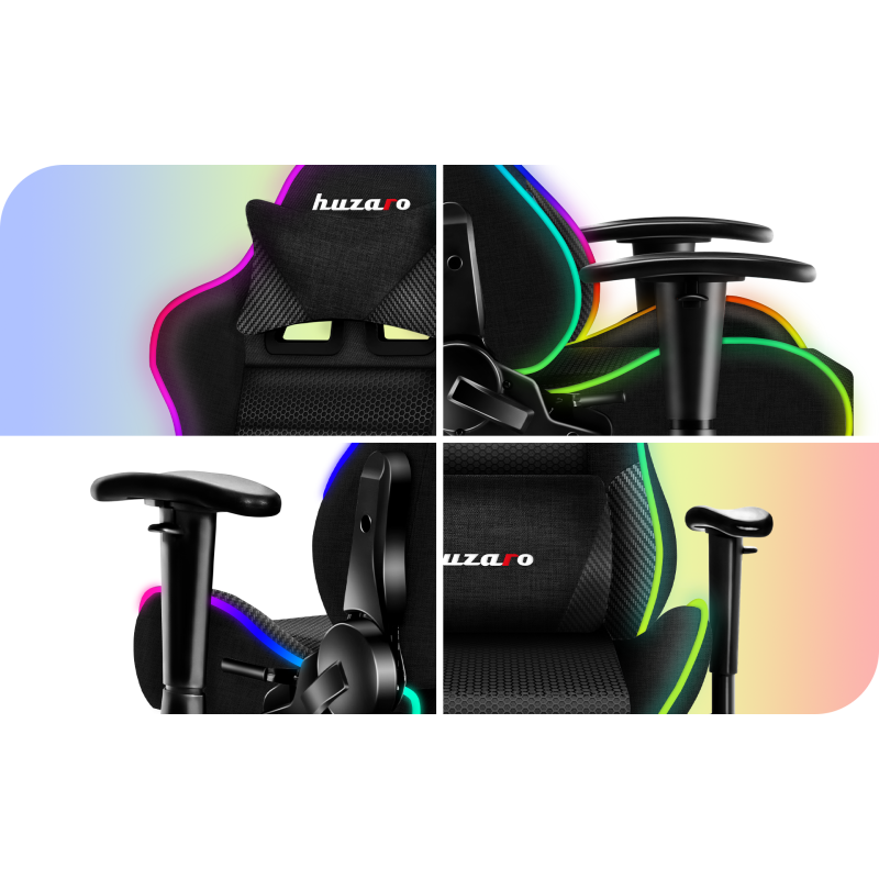 Huzaro Ranger 6.0 RGB Mesh gaming stolica za djecu - slika 18