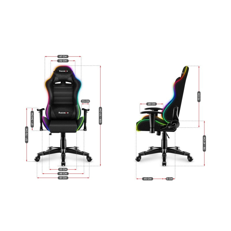 Huzaro Ranger 6.0 RGB Mesh gaming stolica za djecu - slika 19