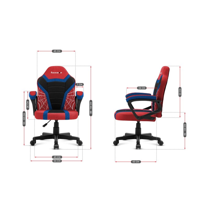 Dječja gaming stolica Huzaro Ranger 1.0 Spider - slika 13