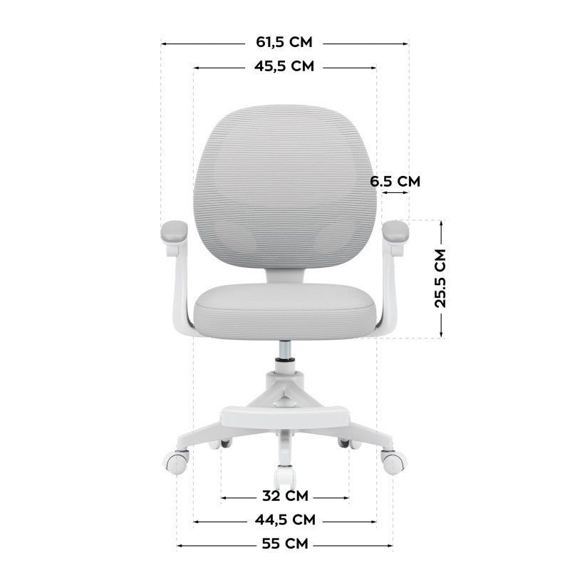 Mark Adler Dječja radna stolica Junior 3.1 Grey - slika 11