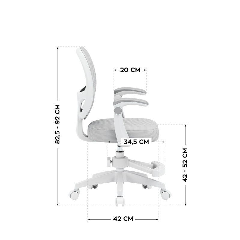 Mark Adler Dječja radna stolica Junior 3.1 Grey - slika 12
