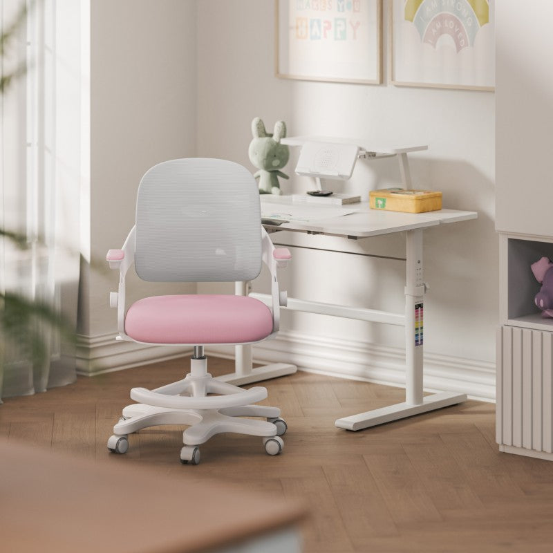 Mark Adler Dječja radna stolica Junior 4.3 Pink-grey - slika 5