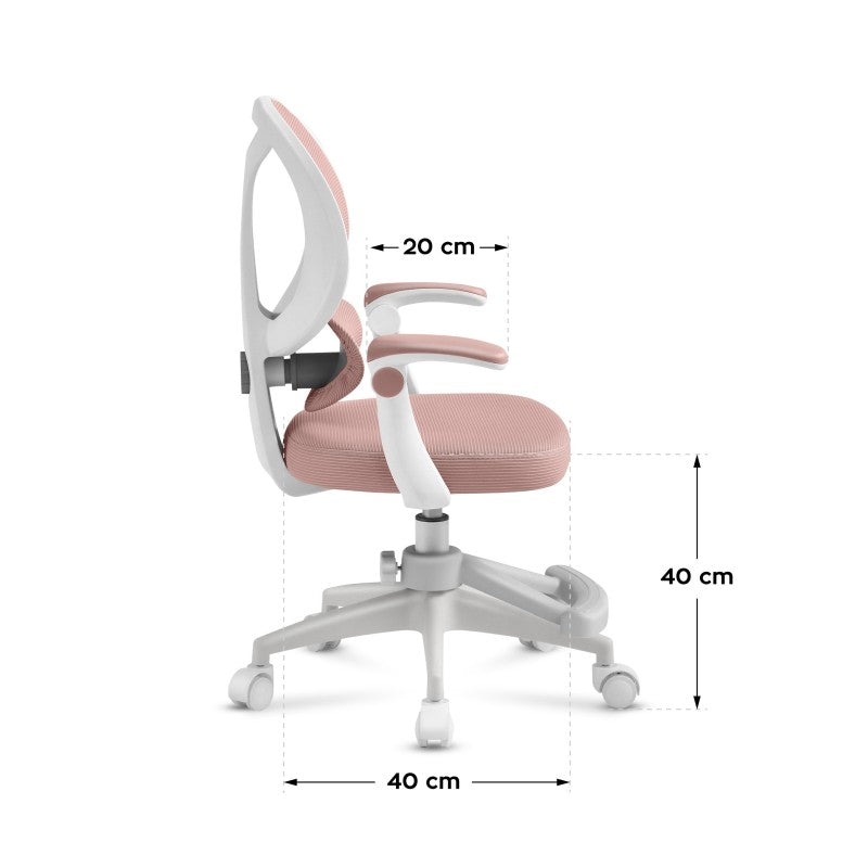 Mark Adler dječja okretna stolica Junior 4.5 Pink - slika 13