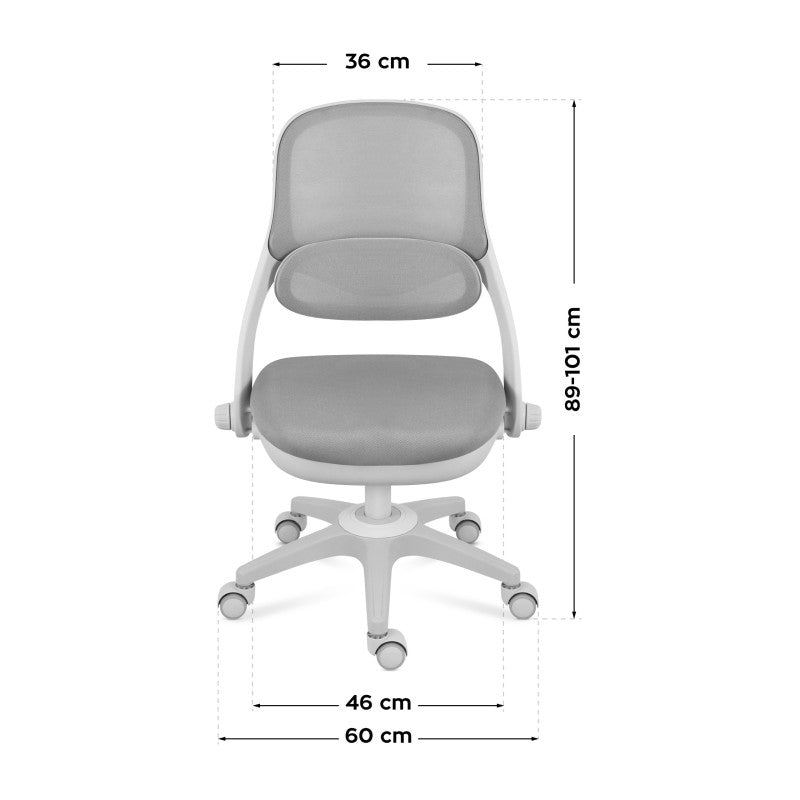 Mark Adler Junior 4.7 Grey dječja radna stolica - slika 9