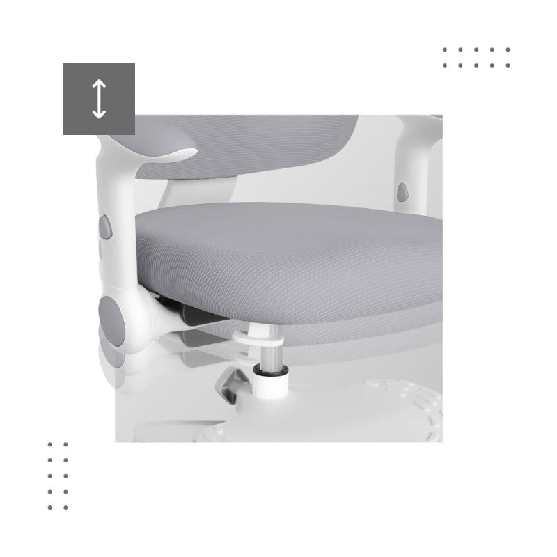 Mark Adler Junior 5.0 Grey dječja radna stolica - slika 8