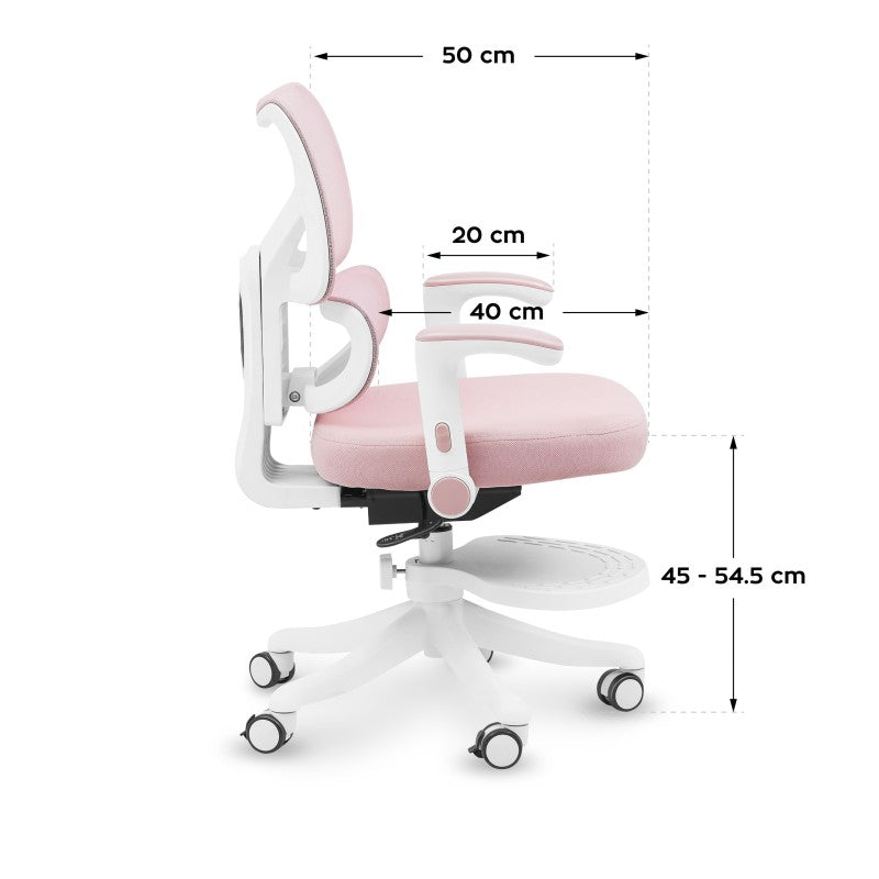 Mark Adler dječja radna stolica Junior 5.3 Pink - slika 8