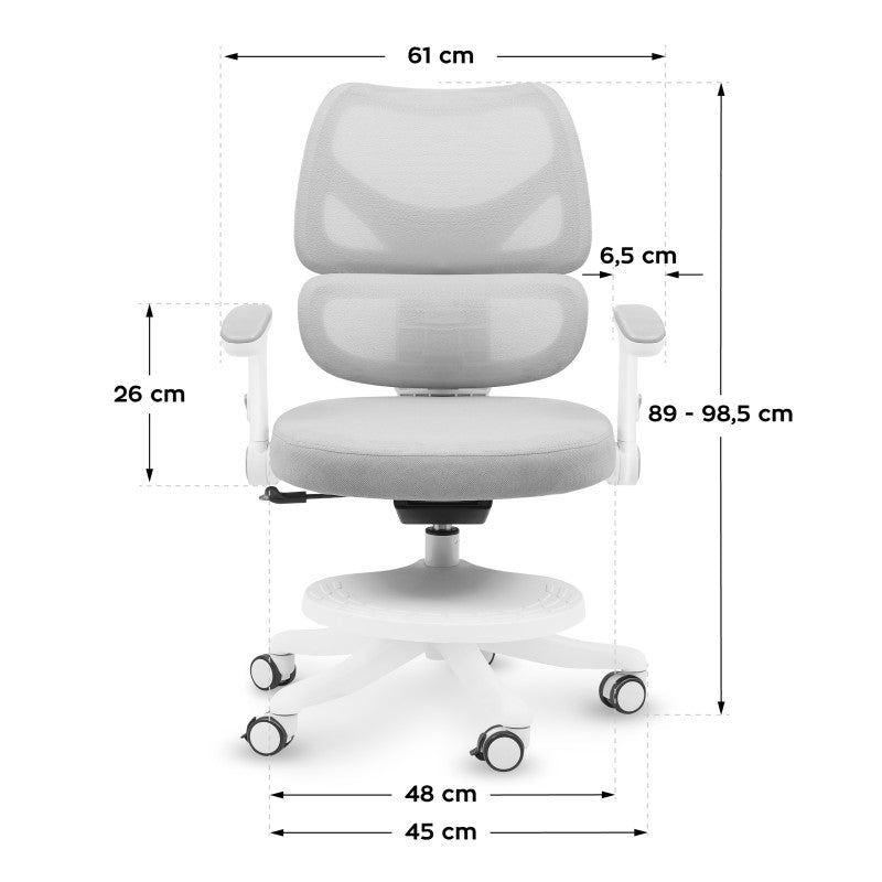 Mark Adler Junior 5.3 Grey dječja radna stolica - slika 8