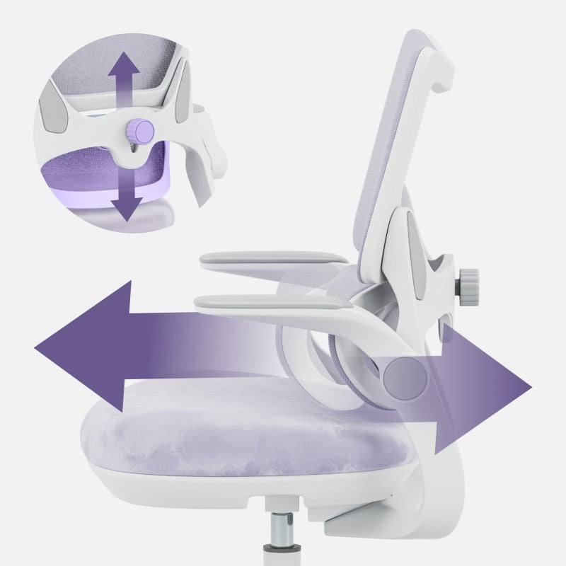 Mark Adler Dječja radna stolica Junior 5.7 Purple - slika 2