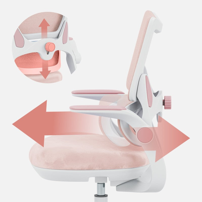 Mark Adler Dječja radna stolica Junior 5.7 Pink - slika 3