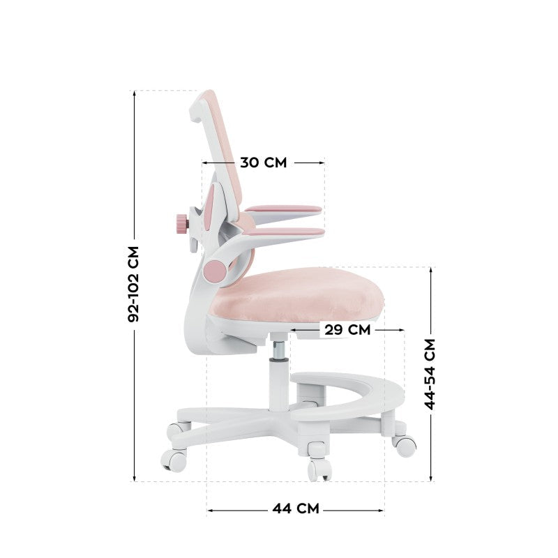 Mark Adler Dječja radna stolica Junior 5.7 Pink - slika 9