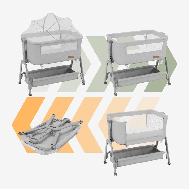 Dream 50 Light-Grey dječji krevetić