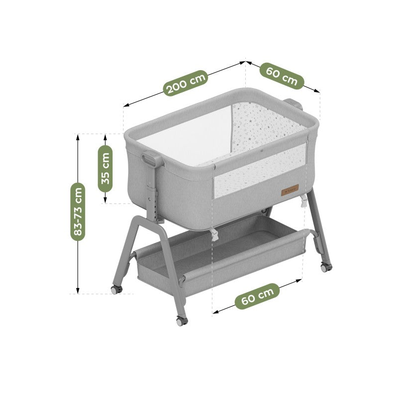 Dream 50 Light-Grey dječji krevetić