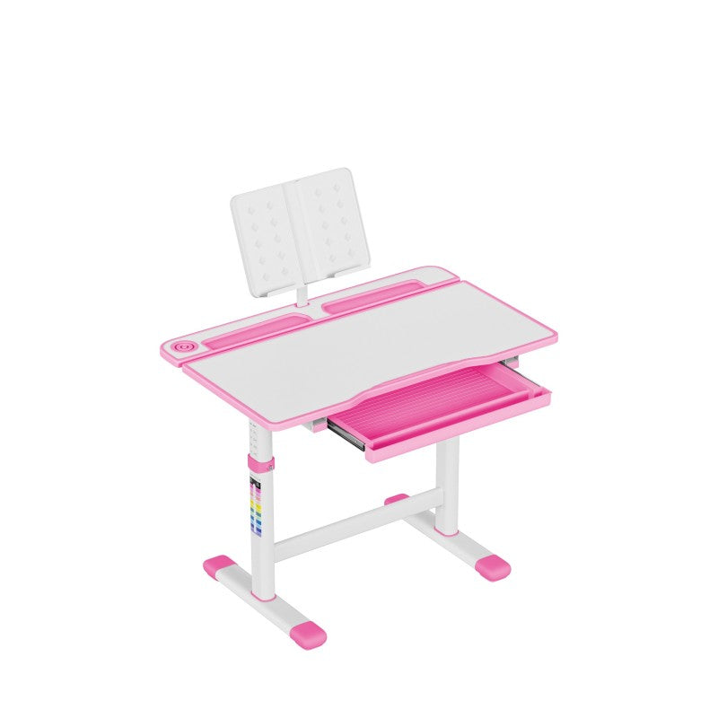 Mark Adler Study 3.0 Pink podesivi dječji radni stol 66 cm - slika 13