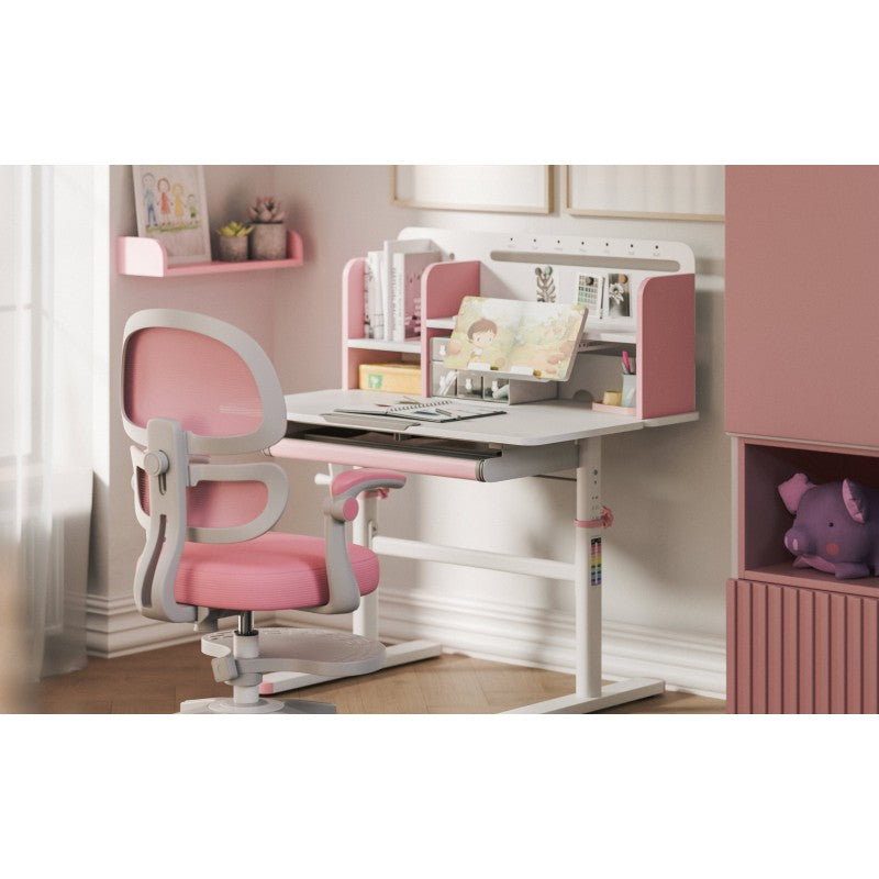Mark Adler Ergonomska stolica za djecu Study 5.0 Pink 90 cm - slika 6