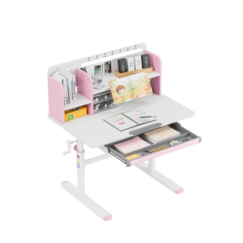 Mark Adler Ergonomski stol za djecu Study 5.0 Pink 90 cm - slika 15
