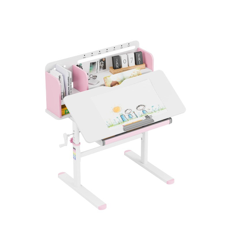 Mark Adler Ergonomski stol za djecu Study 5.0 Pink 90 cm - slika 16