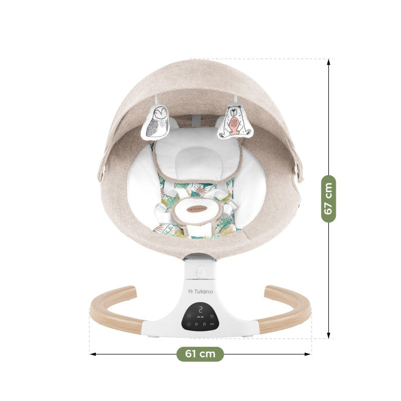 Tulano elektronička njihaljka Astrid 35 Beige - slika 8