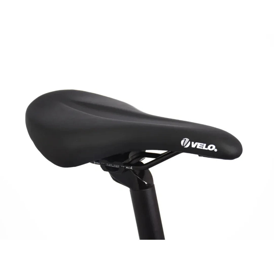 Crno Velo sjedalo za električni bicikl Econo Gams MTB 29, pogled sa strane