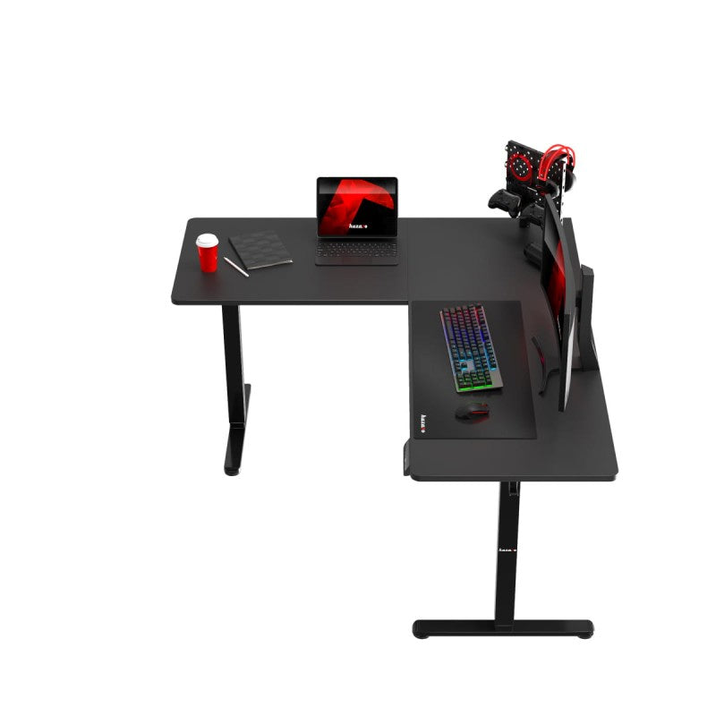 Huzaro Hero 9.5 Black 160 cm električni kutni gaming stol - slika 9