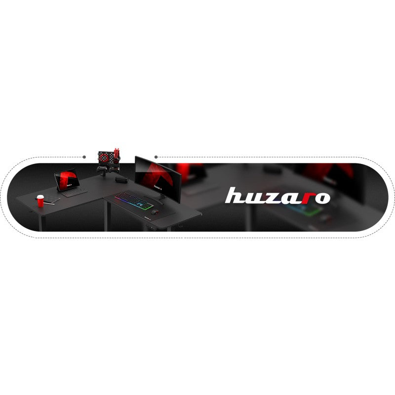 Huzaro Hero 9.5 Black 160 cm kutni električni podizni stol za gaming - slika 47